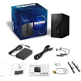 ASRock DeskMini B860 Series 1.92L Mini PC Barebone Kit, Supports Intel Core Ultra Series 2 (65W), DDR5, Thunderbolt 4, PCIe Gen5 M.2, Quad Display Output