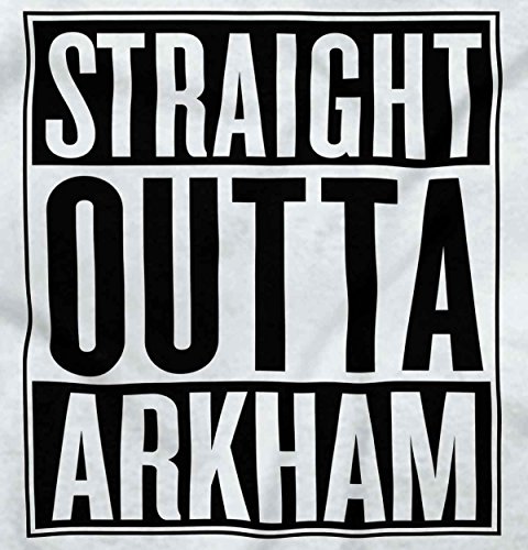 Straight Outta Arkham Funny Batman Compton DC Comic Nerd Baby Romper Bodysuit