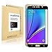 maXma Galaxy Note 5 Screen Protector, 0.25mm Full Coverage, Anti-Glare/Anti-Fingerprint/Anti-Bubble & Touch Responsive Premium HD Clear Samsung Galaxy Note 5 (Black)