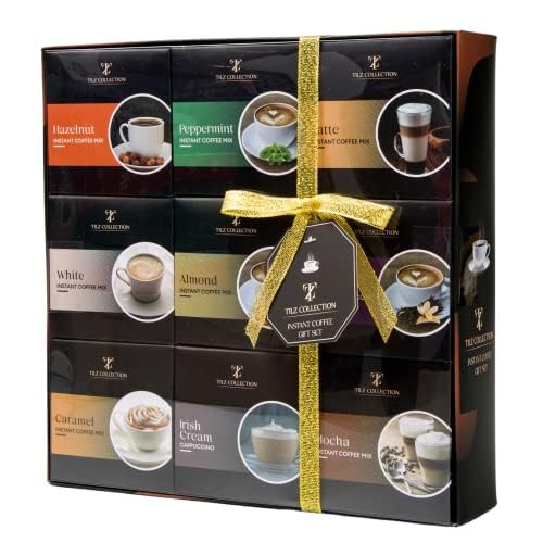 Tilz 9-Flavor Instant Coffee Gift Set: A Thoughtful Sampler for Coffee Lovers