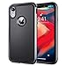 Aodh Compatible with iPhone XR Cases, Shockproof Protective Anti Scratch Cover Case Designed for iPhone XR (Black)