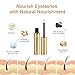 Eyelash Growth Serum - 100% Natural Eyelash Eyebrow Enhancer Lash Growth Serum give you Longer and Thicker Eyelash, Fuller and Healthier Eyebrow - 3ml - No more False Eyelashes & Eyebrow Tattooing