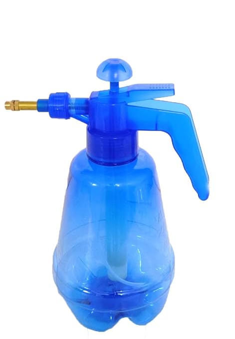 Pacificdeals Garden Pump Pressure Sprayer Watering Bottle for Plants, Fruits, Flowers Manual Spraying Mister for Water, Pesticides, Herbicides, Fertilizers, etc. (Multicolor) - 2 Litres