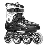 5th Element ST-80 Urban Inline Skates, Black and White Rollerblades