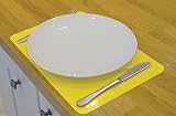 Aidapt Yellow Silicone Non Slip Table Mat 250 x 180 mm view 3