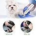 Zerhunt Dog Nail Grinder Clipper, Ultra Quiet Electric Pet Nail Grinder Trimmer Grooming for Small Medium Pets, Portable & Rechargeable Pet Nail Grinder Clipper
