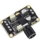 Audio Amplifier Board, DROK 5W+5W Mini Amplifier Board PAM8406 DC 5V Digital Stereo Power Amp 2.0...