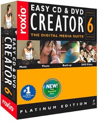 Amazon Easy Cd Dvd Creator 6 Platinum Edition パッケージ版 並行輸入品 ユーティリティ ソフトウェア
