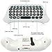 Whiteoak Xbox One S Chatpad Mini Backlit Gaming Keyboard Wireless Chat Message KeyPad with Audio/Headset Jack for Xbox One Elite & Slim Game Controller Gamepad – 2.4GHz Receiver Included -Blackthumb 3