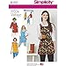 Simplicity Vintage Simplicity 8152 1970's Fashion Vintage Apron Sewing Pattern, XS-L