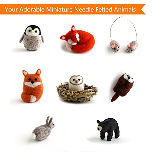 6 Needle+Felting+Craft+SIMPZIA+Wool