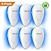 [2018 UPGRADED - 6 PACK] PestX Ultrasonic Pest Repeller – Electronic Plug-In & Repel Pests, Ants, Rats, Roaches, Mosquitoes, Fleas, Bugs, Spiders, Insects – Eco Friendly, Human & Pet Safe