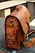 Handmadecraft Leather Unisex Real Leather Messenger Bag for Laptop Briefcase Satchel