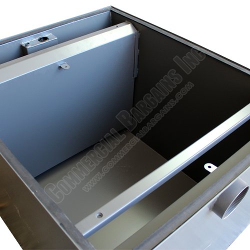 WentWorth 200 Pound Grease Trap Interceptor 100 GPM Gallons Per Minute