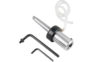 Accusize Industrial Tools Mt2 to 3/4 inch Weldon Shank with Coolant System for Drill-Use Annular Cutter on Drill Press, Mc10-