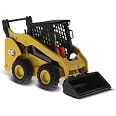 Diecast Masters 1:32 Caterpillar 259D3 Compact Track Loader with Attachment Accessories | High Line Series Cat Trucks &amp; Construction Equipment | 1:32 Scale Model Diecast Collectible | DM Model 85678