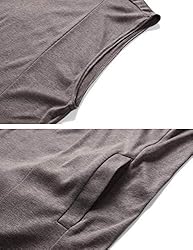 RAGEMALL Mens Sleeveless Long Cardigan Open Front