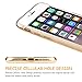 iPhone 7 Case, VANSIN 3 In 1 Ultra Thin and Slim Hard Case Coated Non Slip Matte Surface with Electroplate Frame for Apple iPhone 7 (4.7'')(2016) -- Gold
