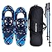 FLASHTEK 21/25/30 Inches Light Weight Snowshoes for Women Men Youth Kids, Aluminum Terrain Snow Shoes.