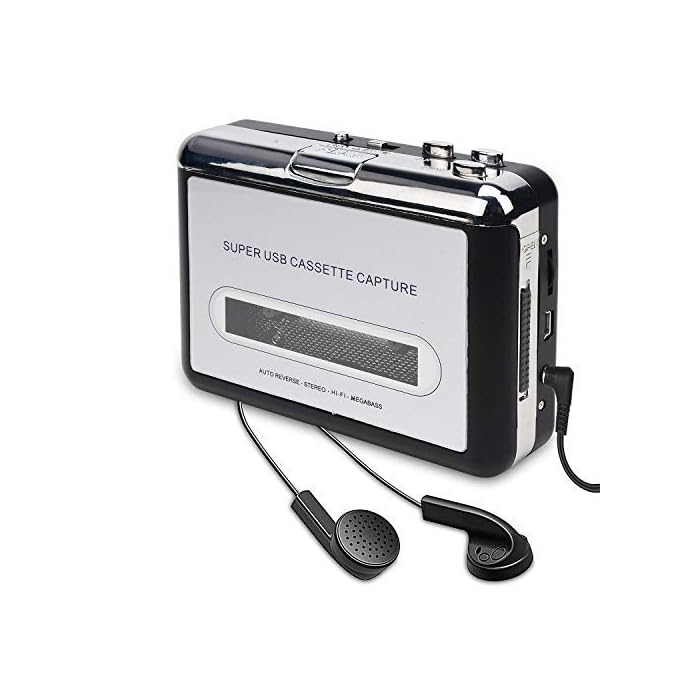 Buy Tobo Portable Tape Player Captures MP3 Audio Music via USB