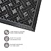 Entrance Rug Indoor/Outdoor Doormat, Shoe Scraper Entryway Floor Mat, Weather-Resistant, 29