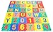 eWonderWorld 36Piece Premium Thick Non-Toxic Kids & Toddlers Interlocking Alphabet & Numbers Floor Puzzle Foam Play Mat - Waterproof Eva Foam Tiles, Baby Mat for Crawling