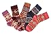 Color City Wool Socks for Women Hiking Warm Thick Cozy Boot Thermal Winter Work Soft Ladies Socks Mixed Color 05