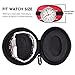 Ritche Single Watch Box, Red, Travel, Bike, Home Storage, Watch Maintenance, Fits 35-50mm Watches, Heavy Duty Protection