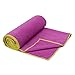 Gaiam Yoga Mat Towel, Orchid/Citron
