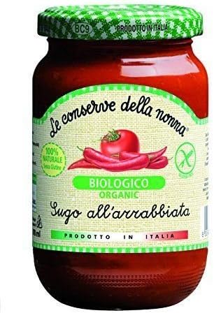 Le Conserve Della Nonna Arrabbiata Spicy Pasta Sauce 350g (Pack of 3)