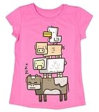 Minecraft Girls' Animal Totem Girls' Youth T-Shirt