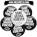 Sterling James Co. Bachelor Party Button Pins (6 Pack) - Bachelor Party Supplies and Decorations