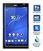 Riipoo(TM) Sony Xperia Z3 Tablet Compact Tempered Glass Screen Protector, Premium Shatter Proof Crystalline Tempered Glass Screen Protection for Sony Xperia Z3 Tablet Compact, 9 H Hardness, 0.3mm Thickness,Made From Real Glass, Shatterproof, High Definition Clear Tempered Glass, Oleophobic Coating (For Sony Xperia Z3 Tablet)