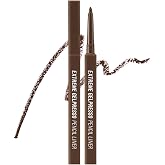 CLIO Extreme Gelpresso Pencil Eyeliner, Gel Smooth Waterproof Formula, High Pigment Color, Smudge Proof Long Wear, Creamy Glide, Tightline Blend Control, Safe for Sensitive Eyes (002 Deep Brown)