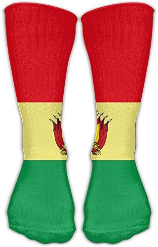 SHEERY Men & Women Socks Bolivian Flag Athletic Socks Crew Sock