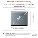 19 inch Computer Privacy Screen Filter for Square Computer Monitor - 5:4 Aspect Ratio - Premium - Reversible Anti-Glare Protector - Privacy for Data Confidentiality by AirMat