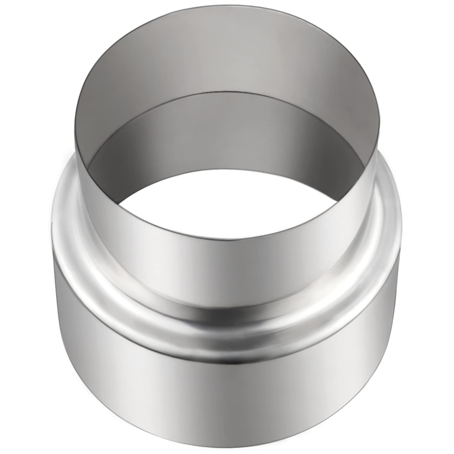 DNGH DNGH-01 Reducing stove pipe 100 mm to 80 mm chimney pipe reduction spiral spiral pipe chimney stainless steel reducer piece reduction chimney pipe