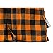 Legendary Whitetails Mens Trailblazer Waffle Lined Shirt Neon Orange Plaid Large