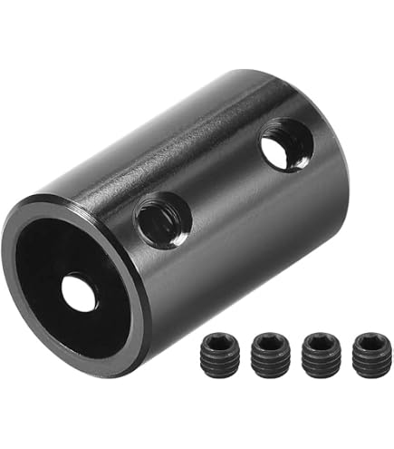 Accouplement Flexible 10mm à 10mm Uxcell - L35xD25 - Alliage D'aluminium - Neuf