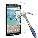 LG G Pad F 8.0 Screen Protector, elecnewell Tempered Glass with [9H Hardness] [Crystal Clear] [Scratch-Resistant] [Bubble Free] [Easy Installation] for LG G Pad F 8.0 Tablet