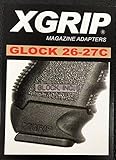 X Grip Glock 26 27C Use G19 G23 or G32 Mag in GlockG26 G27 or G33 No Tools Required, Black