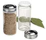 Set of 6, RSVP Glass Spice Jars - 3 oz. (89mL), Garden, Lawn, Maintenance