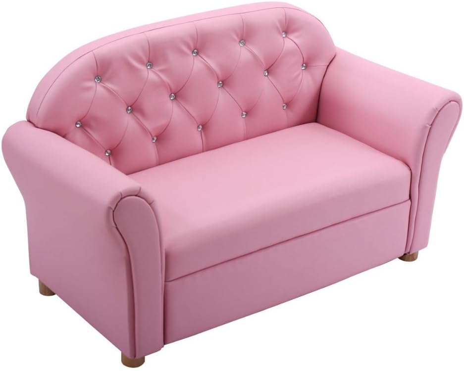 unbanded Kids Sofa Princess Armrest Chair Lounge Couch Children Toddler Gift