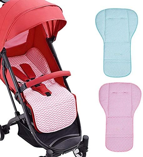 Nifera Baby Carriage Cushion Stroller Cushion Cotton Pad Breathable Soft Warm Four Seasons Universal Stroller Accessories Car Seat Cover Pad Protector Cushion