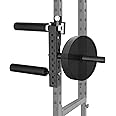 Power Rack Mounted Leg Extension and Curl Machine（26mm/18mm, Seated Leg Strength Extension and Curl Equipment, Adjustable Leg Extension and Curl Machine Squat Rack Attachment