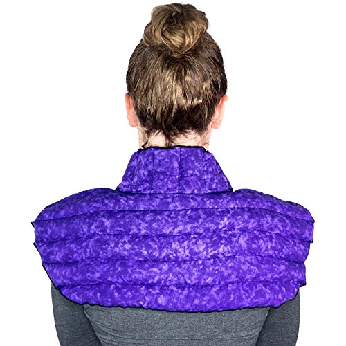 MyCare Heating Pad Microwavable Large Neck and Shoulder Wrap for
