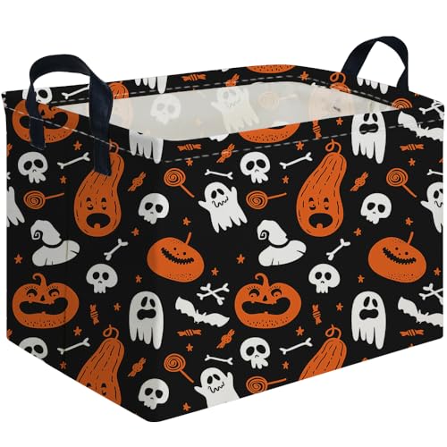 Halloween Ghost thriller storage basket