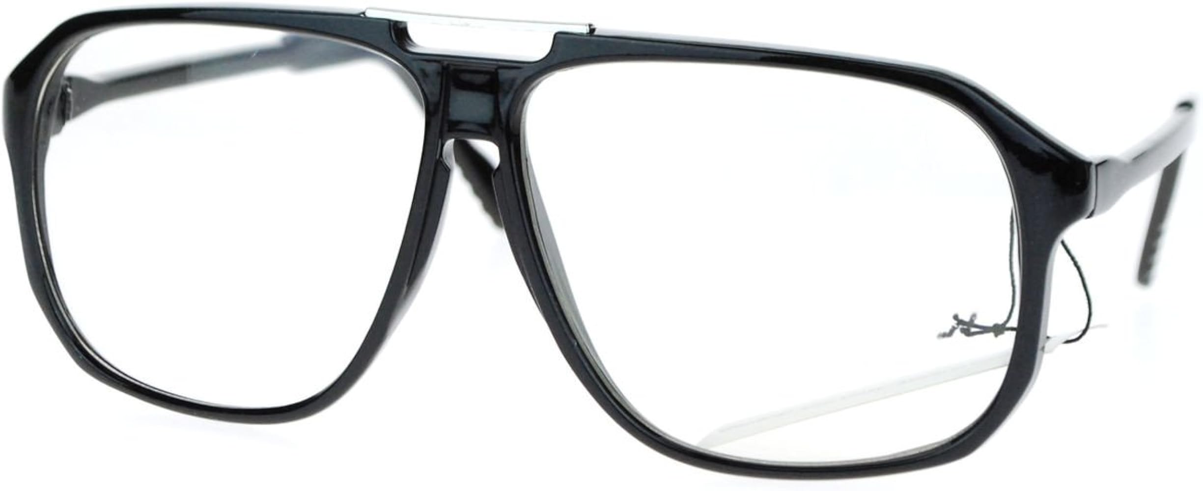 oversized square eyeglasses