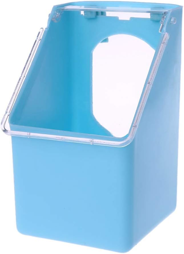 Qintaiourty Bird Feeders Window Bird Feeder, Pigeons Water Feeder Parrot Hanging Drinking Pot Bird Cage Water Dispenser