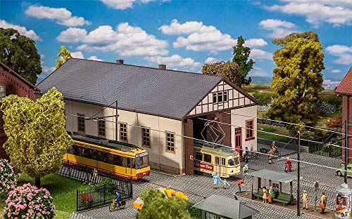 Faller FA120289 Straßenbahndepot Naumburg Modellbausatz, Zubehör, Mehrfarbig